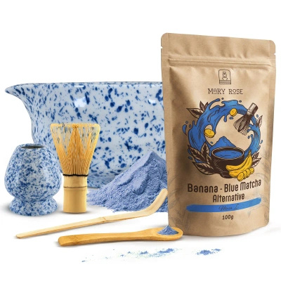 Set for Preparing Blue Matcha
