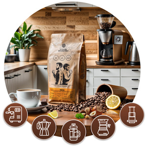 Bro Coffee Roastery - Whole Bean Coffee India Karnataka Premium 1kg