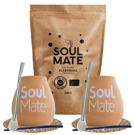 Yerba Mate Set Soul Mate Organica 500g