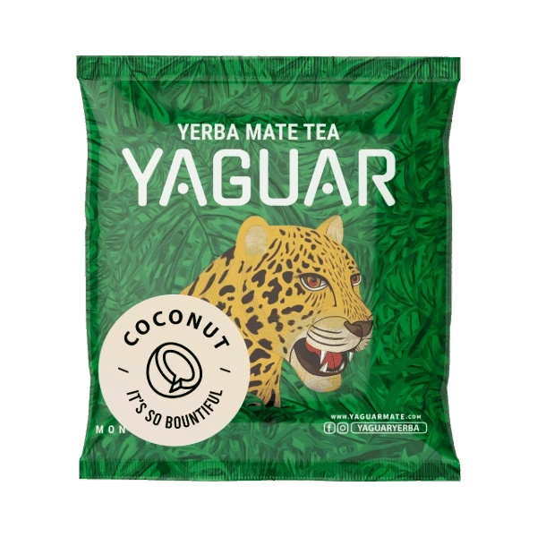 Yerba Mate Set for Two: Yaguar 10x50g samples + 2x Calabash + 2x Bombilla