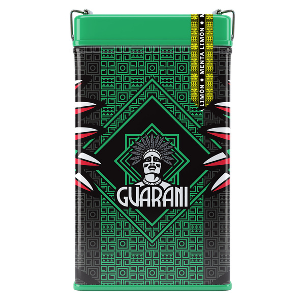 Yerbera – Tin can + Guarani Menta Limón 0.5kg