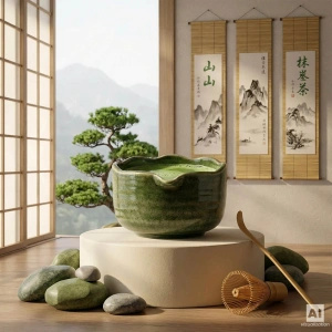 Matcha Tea Brewing Set: Matcha 100g + Accessories