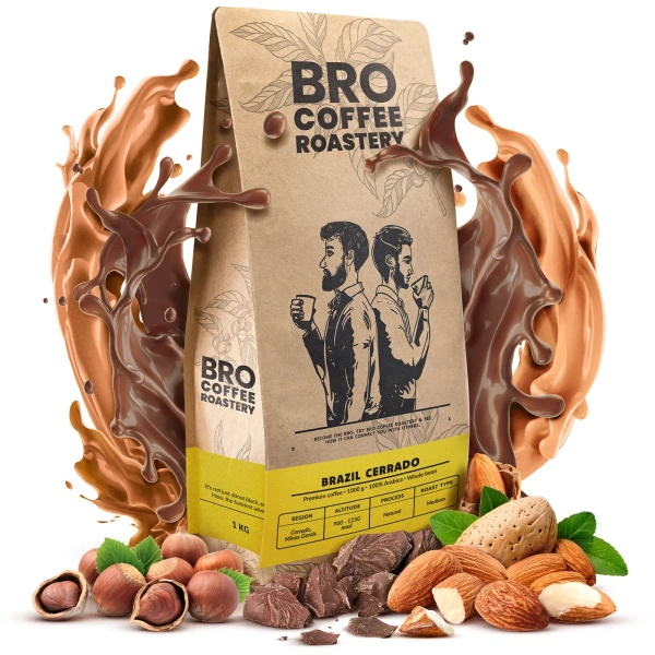 Set of Bro Coffee Roastery Brazil Samba + Brazil Guaxupe + Brazil Cerrado 3x1kg (3kg)
