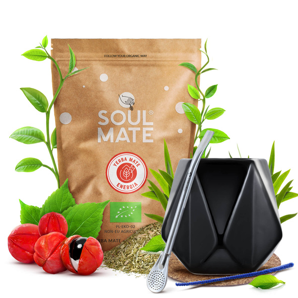 Set  mate tea Energia Guarana 0,5kg