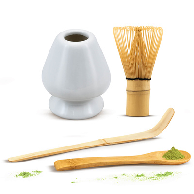 Matcha tea brewing accessories set