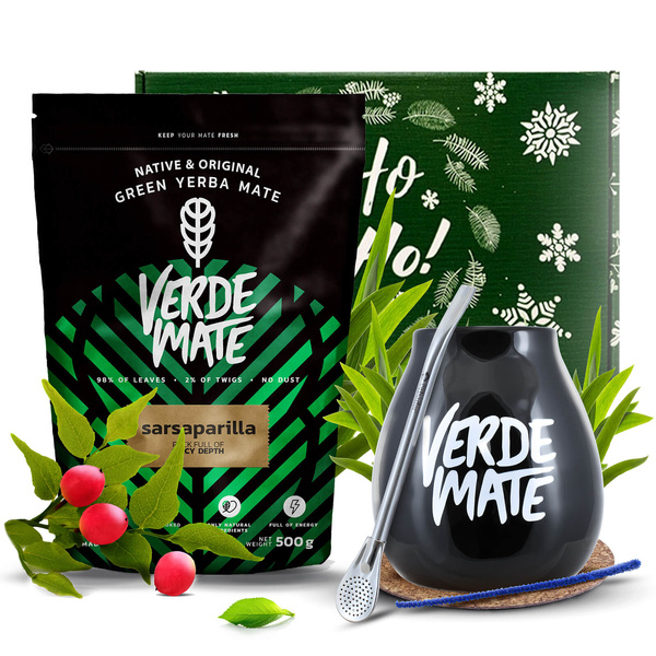 Gift Set Yerba Verde Mate Sarsaparilla 0,5kg