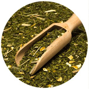 Yerbera – Tin can + Verde Mate Green Menta Limón 0.5kg