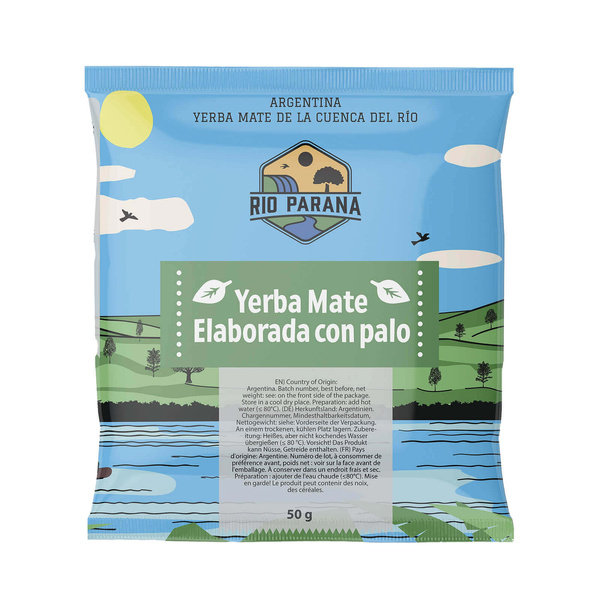Yerba Mate Rio Parana 7x50g sample set + accessories