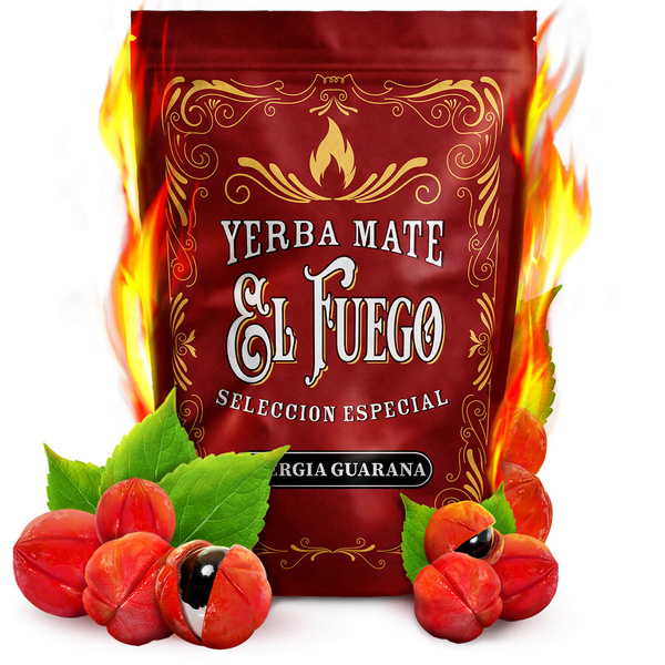 Yerba Mate Winter Starter Set El Fuego Energia 500g + accessories