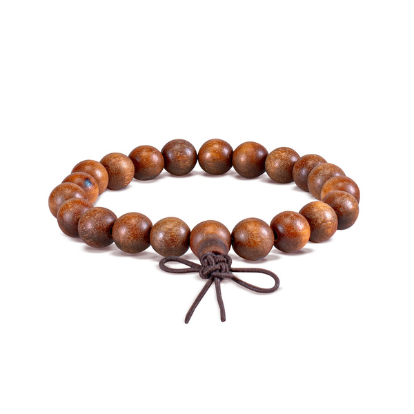 Mala bracelet with sandalwood