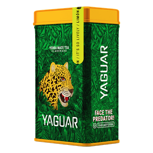 Yerbera – Tin can + Yaguar Limon 0.5kg