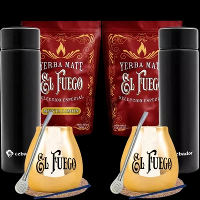 Yerba Mate Set for two + Thermos