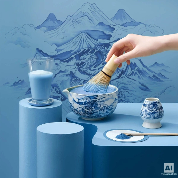 Matcha tea brewing set