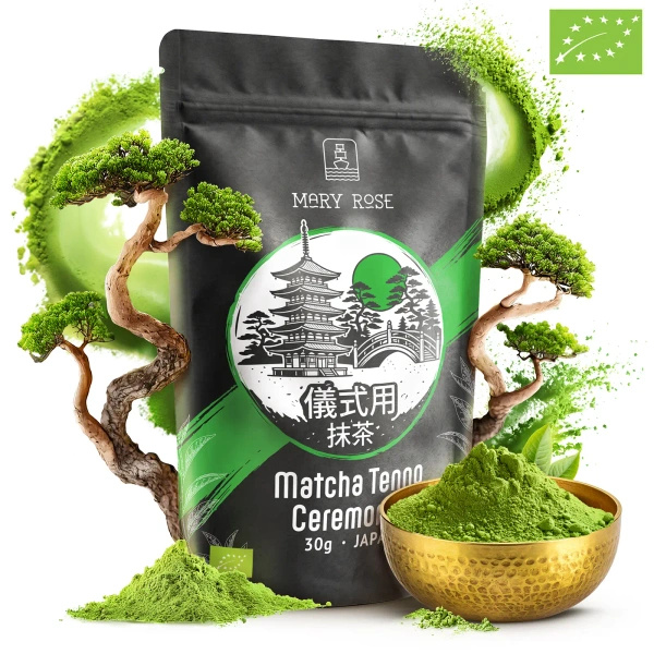 Set of 3 Japanese Organic Matcha Teas: Ceremonial + Premium + Culinary