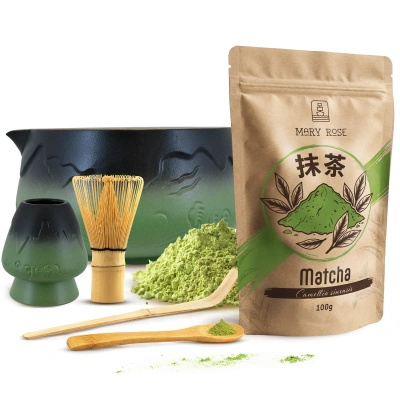 Matcha tea brewing set