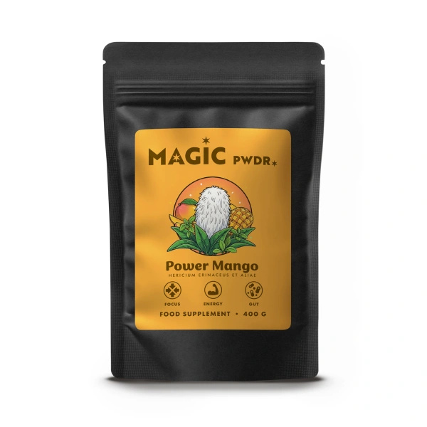 Magic Pwdr – Power Yerba & Mango – Focus & Gut Blend 400g