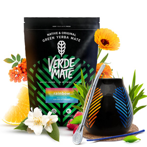 Yerba Mate Set Verde Mate 400g 0.4kg Calabash + Bombilla