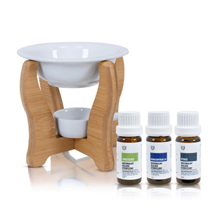 Esoteric Gift Set for Aromatherapy: Essential Oils + White Sage + Accessories