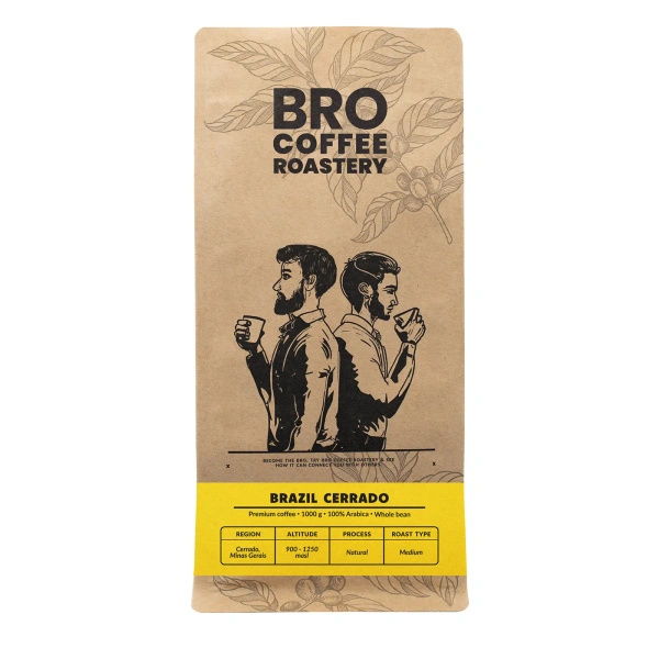 Set for Pumpkin Spice Latte: Coffee Bro Coffee Roastery Brazil Cerrado 1kg + Pumpkin Spice Latte Mix 100g