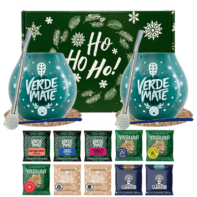 Winter Gift Set Yerba Mate for two 10x50g
