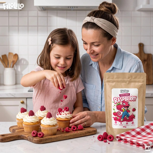 FiloLilo – Freeze-dried raspberries 20g