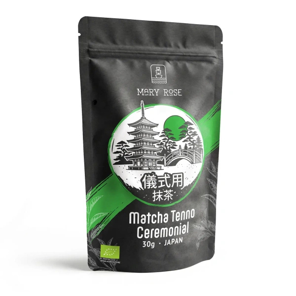Japanese Matcha Tenno Green Tea (BIO) Ceremonial 30g