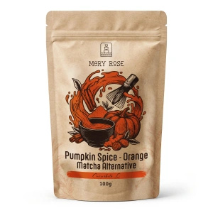 Mary Rose – Orange Matcha Alternative – Pumpkin Spice Powder 100g