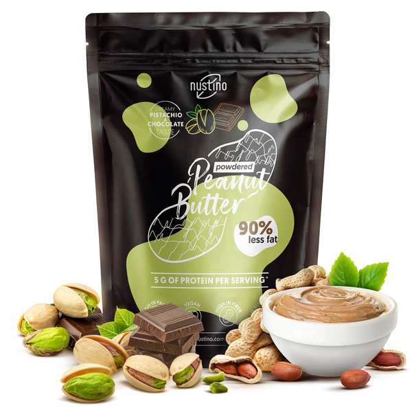 Nustino Powdered Peanut Butter Set: Assorted Flavours 3x400g