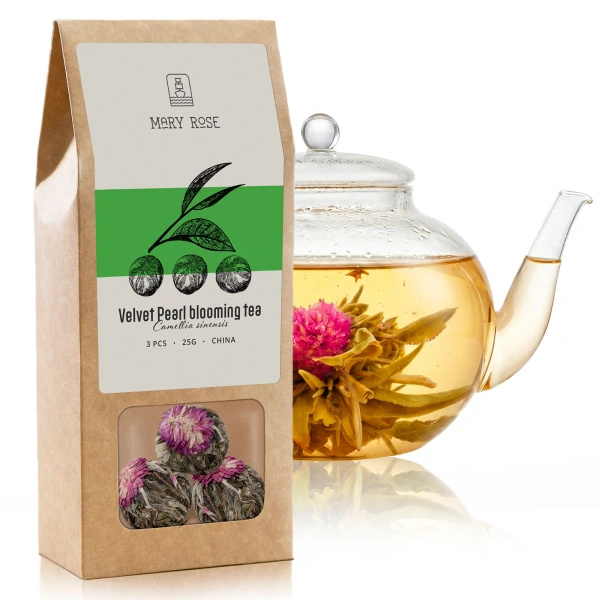 Mary Rose – Blooming Tea Velvet Pearl (3 pcs)