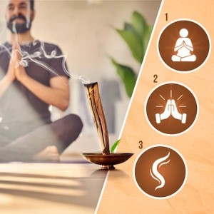 2 x White sage roll + Palo santo 200g set