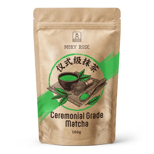 Mary Rose – Chinese Ceremonial Matcha Green Tea 100g