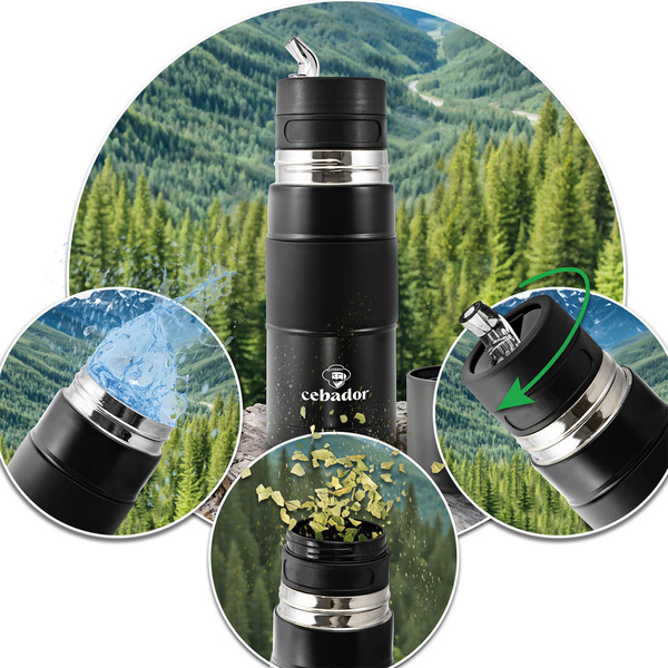 Yerba Mate Set Verde Mate 400g 0.4kg Yerbomos XL + Calabash + Bombilla