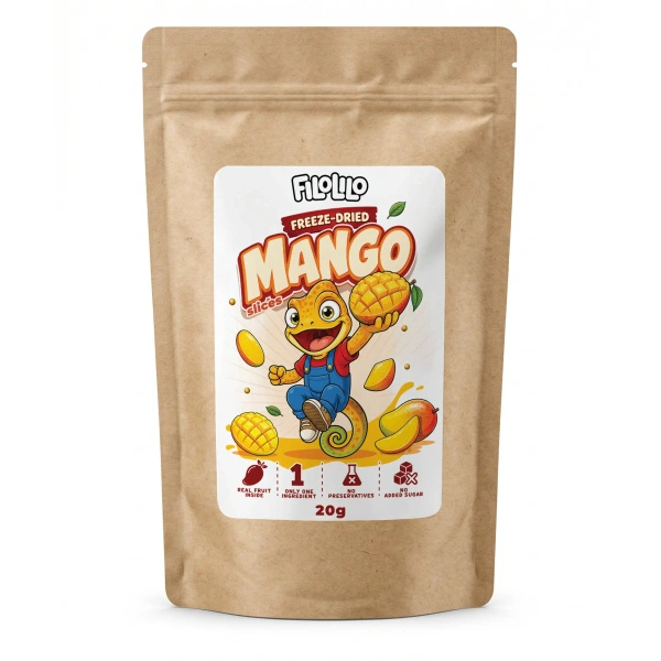 FiloLilo – Freeze-dried mango slices 20g