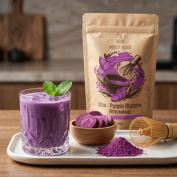 Mary Rose – Purple Matcha Alternative – Ube Powder 100g