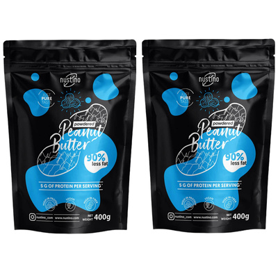 Set of 2x Nustino Peanut Butter Powder
