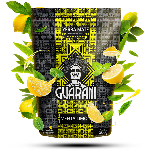 Yerba mate set Guarani 2x500g ceramic calabash bombilla