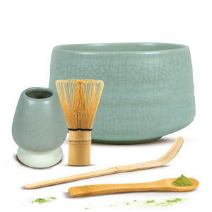 Matcha tea brewing accessories set