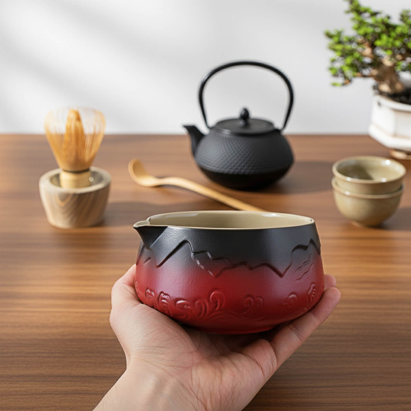 Matcha tea brewing accessories set