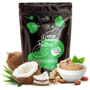 Nustino – Powdered Peanut Butter – Coconut (no sugar added) 400g