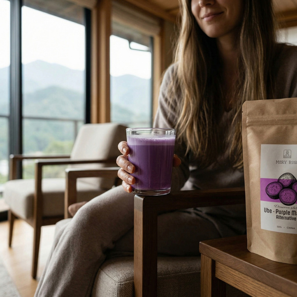 Mary Rose – Purple Matcha Alternative – Ube Powder 50g