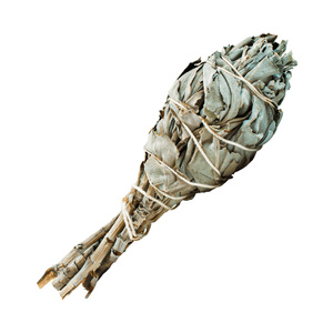 Set of natural stones, crystals and incenses - esotericism, yoga, meditation
