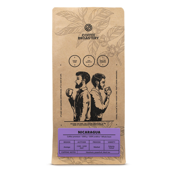 Set of Coffee Broastery Colombia Medellin + Nicaragua Colibrí Azul + Brazil Cerrado 3x1kg (3kg)