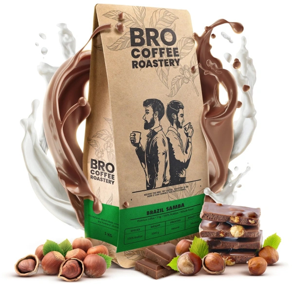 Set of Bro Coffee Roastery Brazil Samba 3x1kg (3kg)