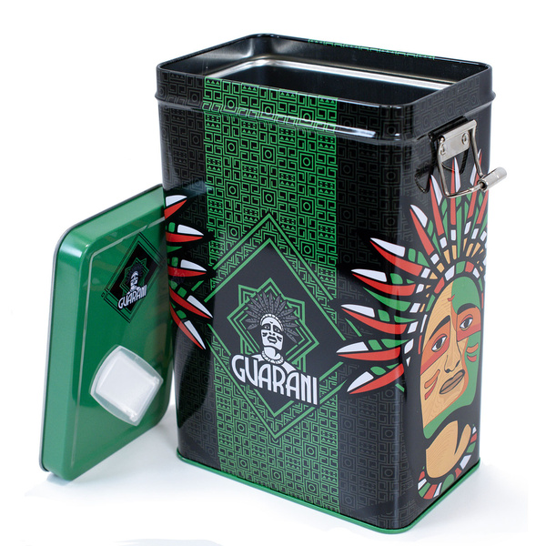 Yerbera – Tin can + Guarani Silueta 0.5kg