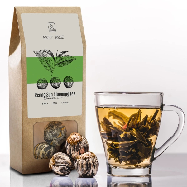 Mary Rose - Rising Sun blooming tea (3 pcs.)
