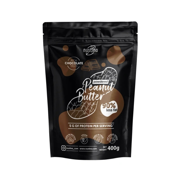 Powdered Peanut Butter Set Nustino: Classic + Chocolate 2x400g