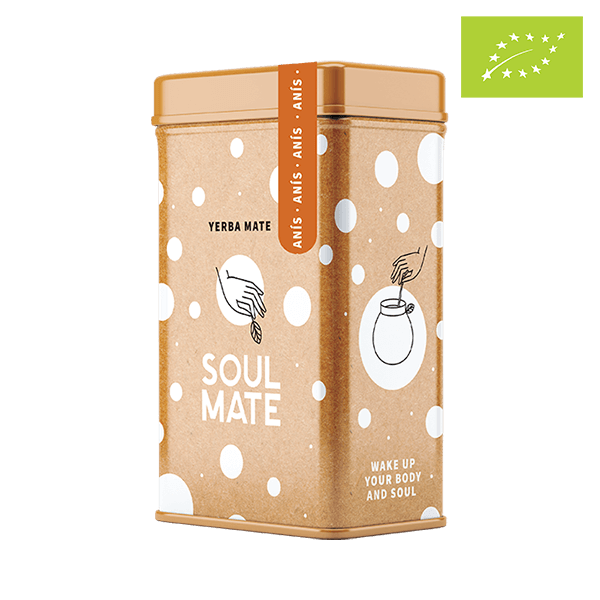 Yerbera – Tin can + Soul Mate Orgánica Anís 0.5kg