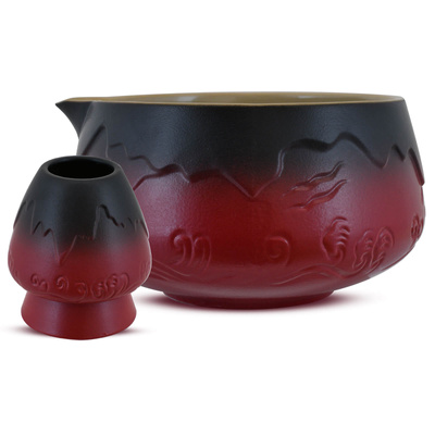 Matcha tea brewing accessories set