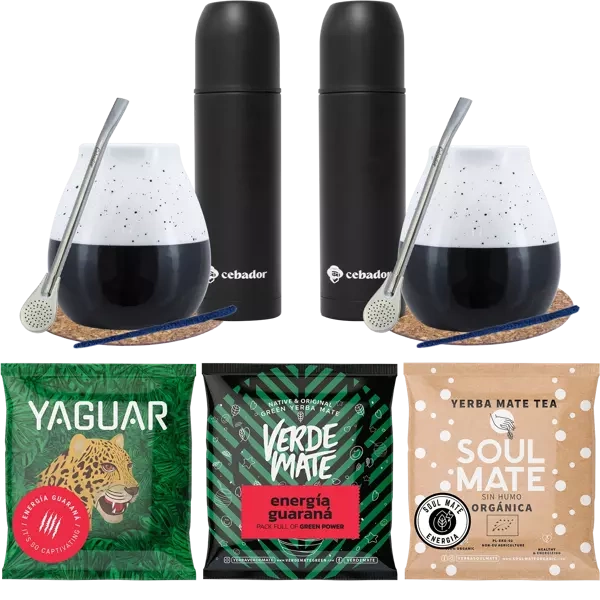 LARGE YERBA MATE STARTER KIT FOR TWO