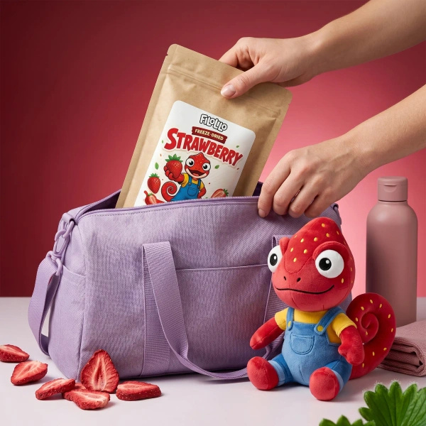FiloLilo – Freeze-dried strawberry slices 20g